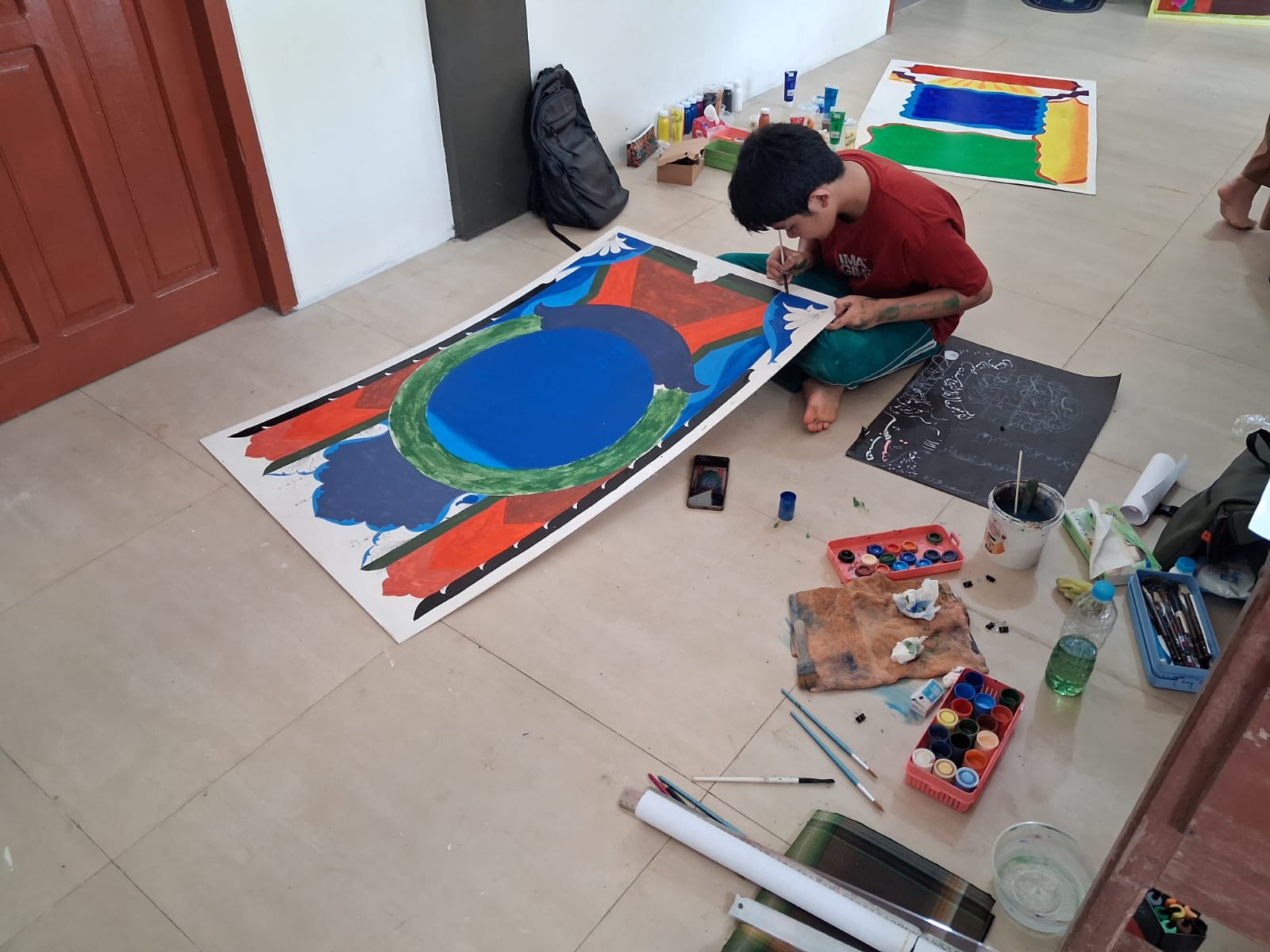 Siap Tampil Dalam MTQH Kaligrafi, Siswa MTs Negeri 3 Paser Latihan Secara Maksimal